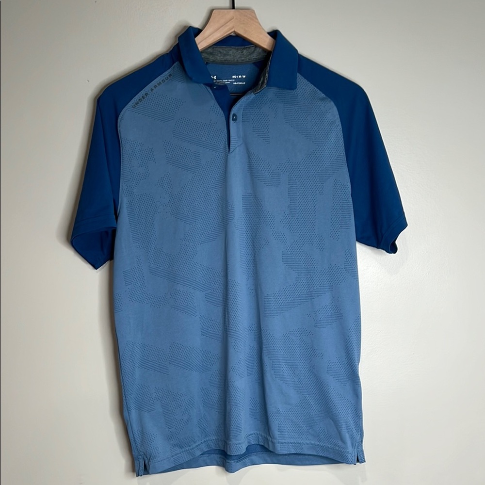 Under Armour Blue Polo Shirt